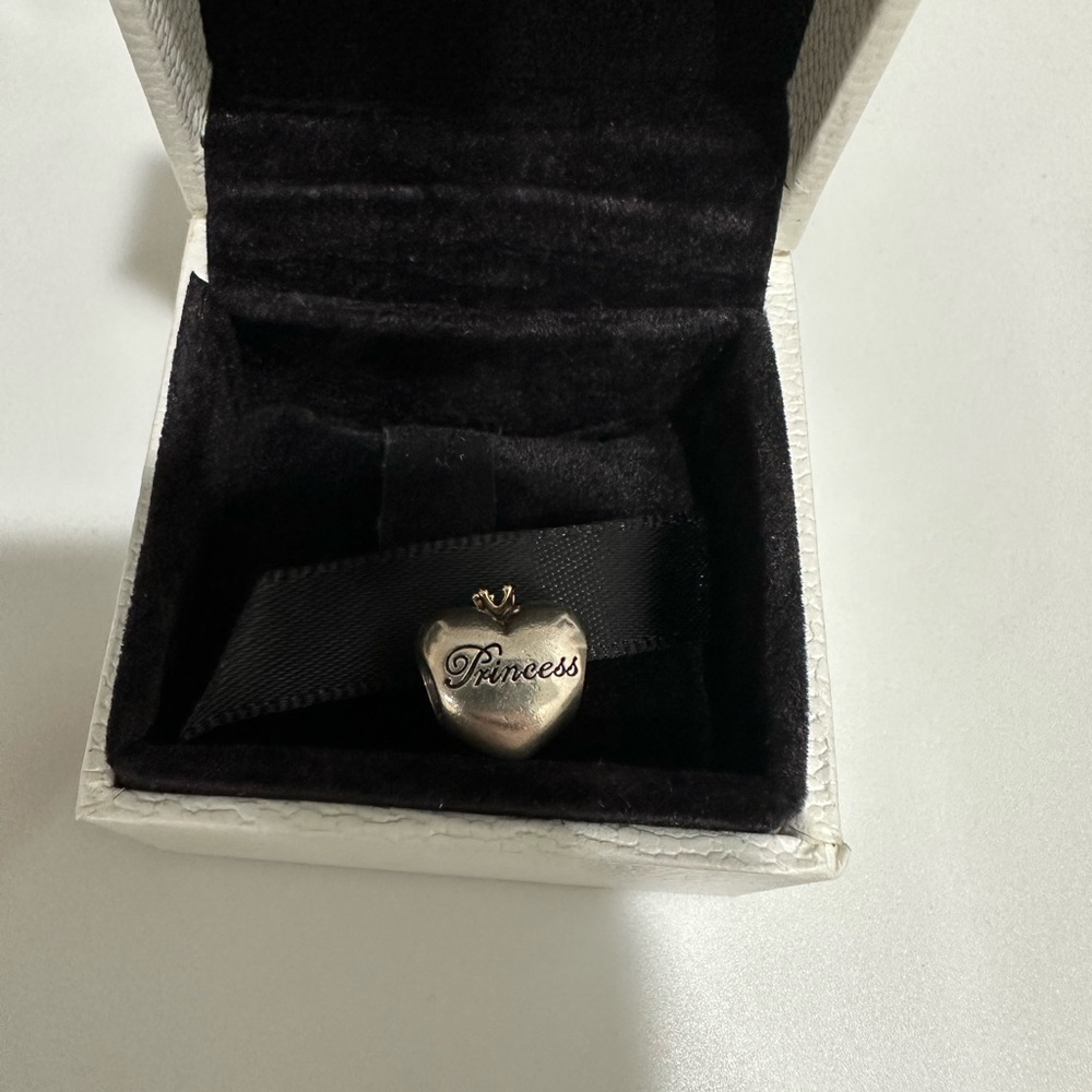 Pandora princess diamond charm